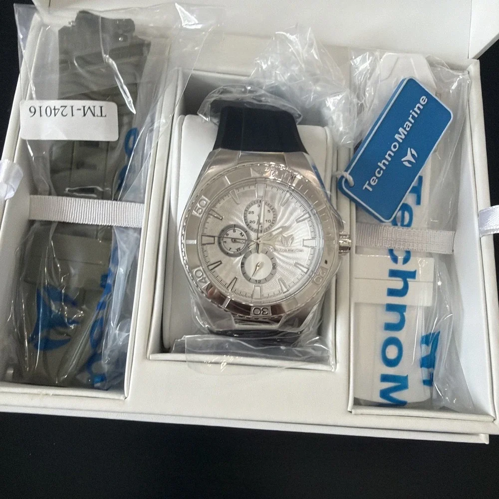 TechnoMarine Cruise California Men's Watch-45mm,with interchangeable Straps
